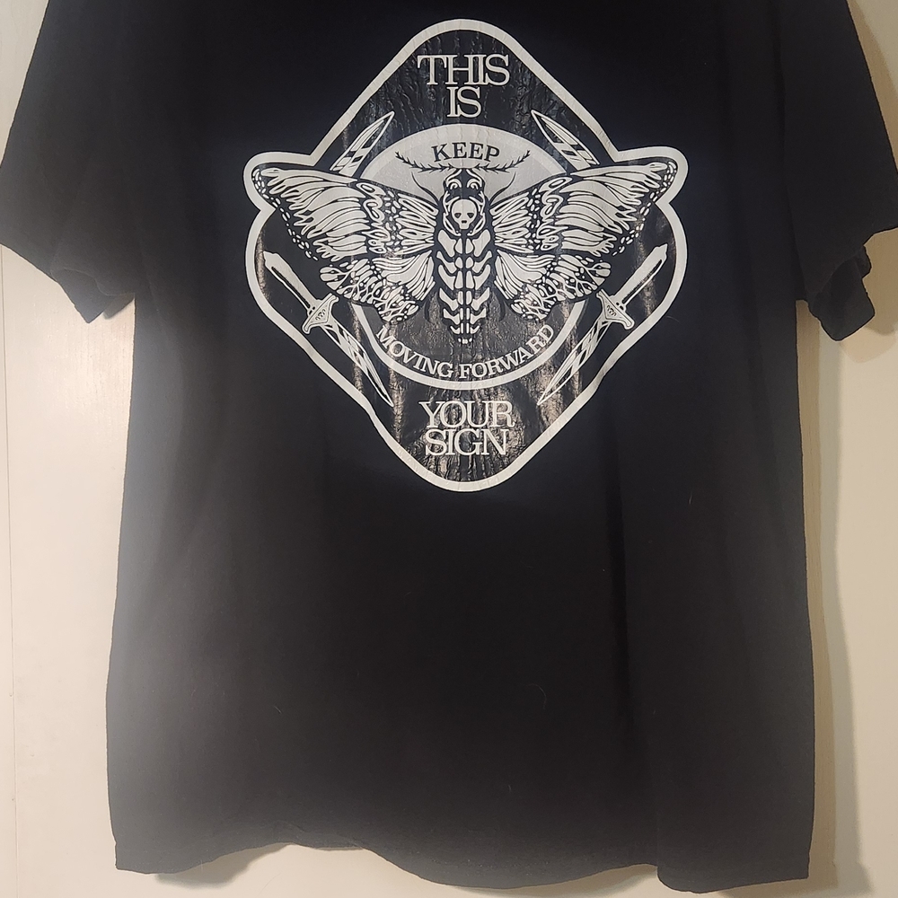 Black Graphic T-Shirt (TikTok Influencer - Ryan Dwire)